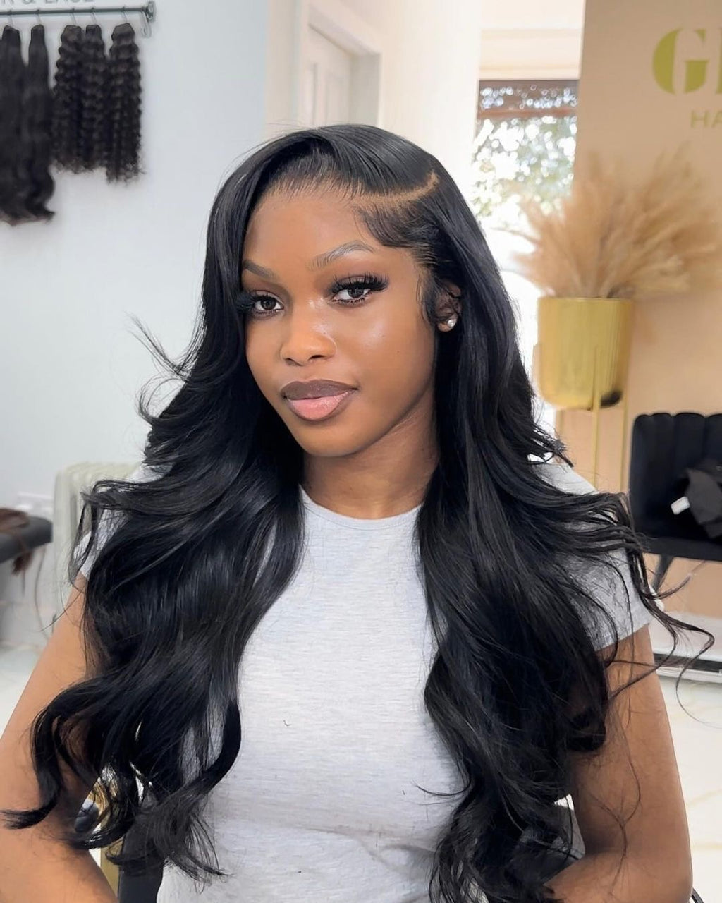 Water wave wig 13x4 HD Lace