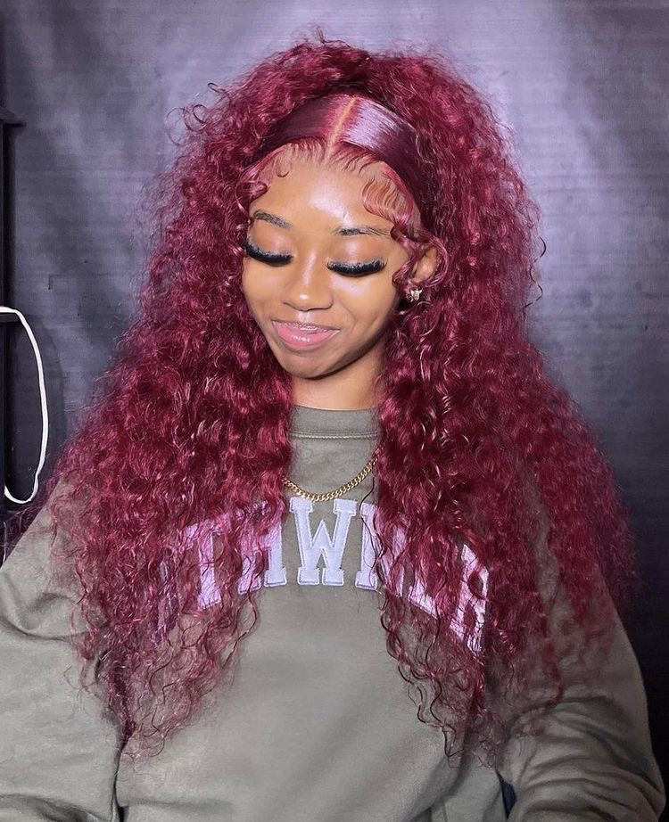 Curly Hair Wig 13x4 HD Lace