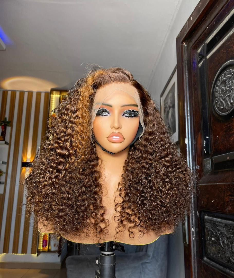 Curly Hair Wig 13x4 HD Lace