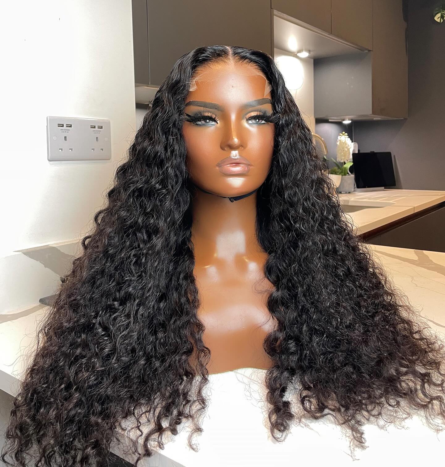 Curly Hair Wig 5x5 HD Lace